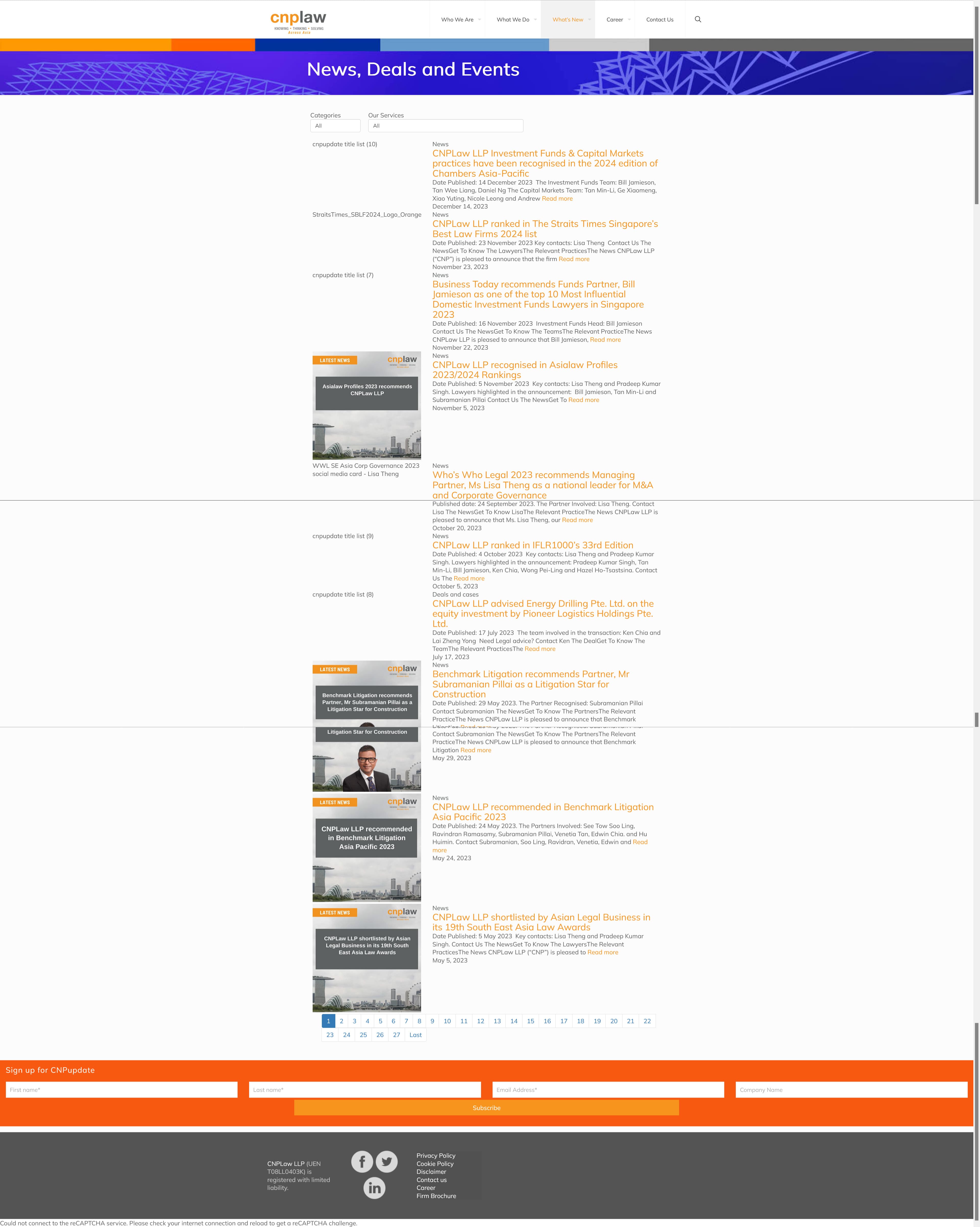 CNP Law services page