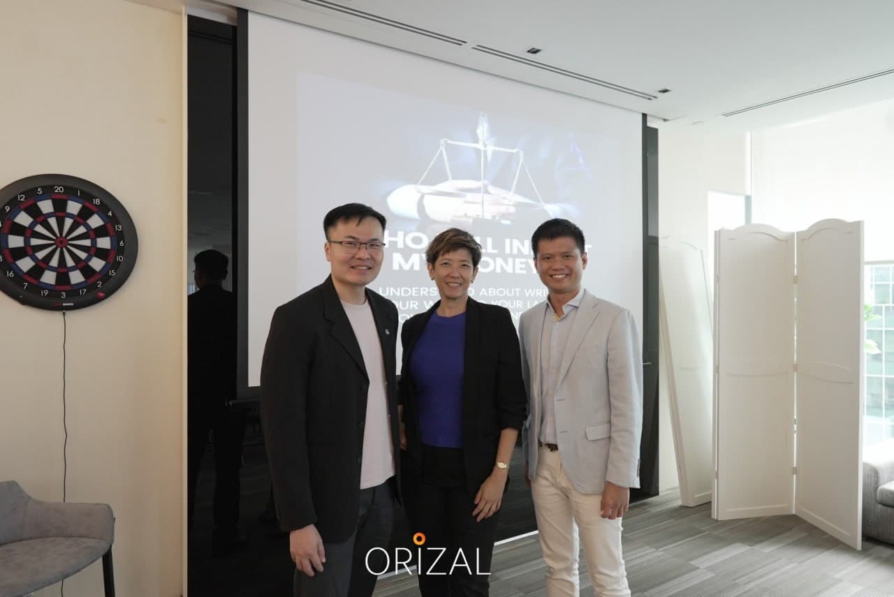 Orizal advisors after a workshop session