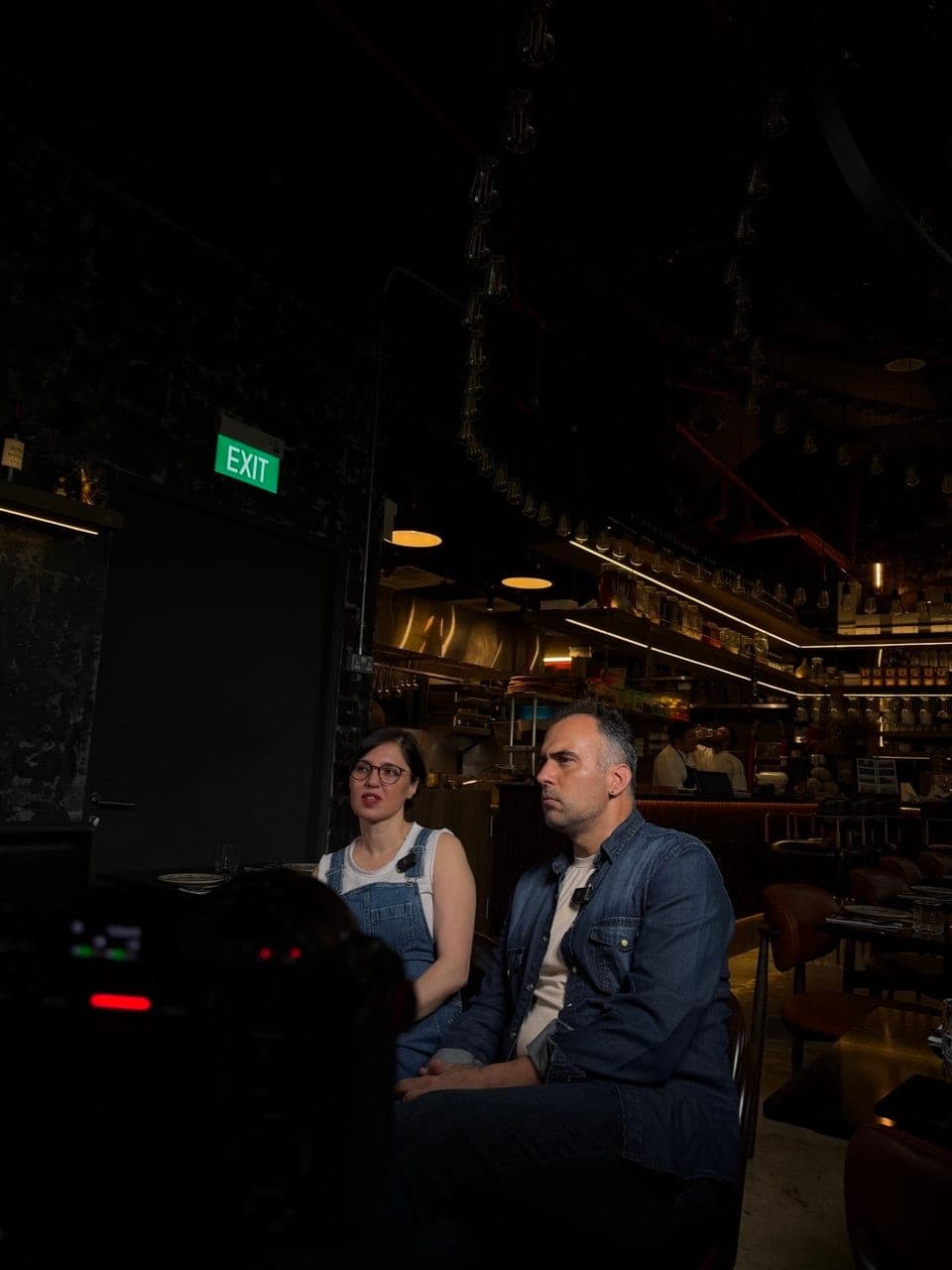 Pera founders interview social content showcasing the story behind the brand and restaurant