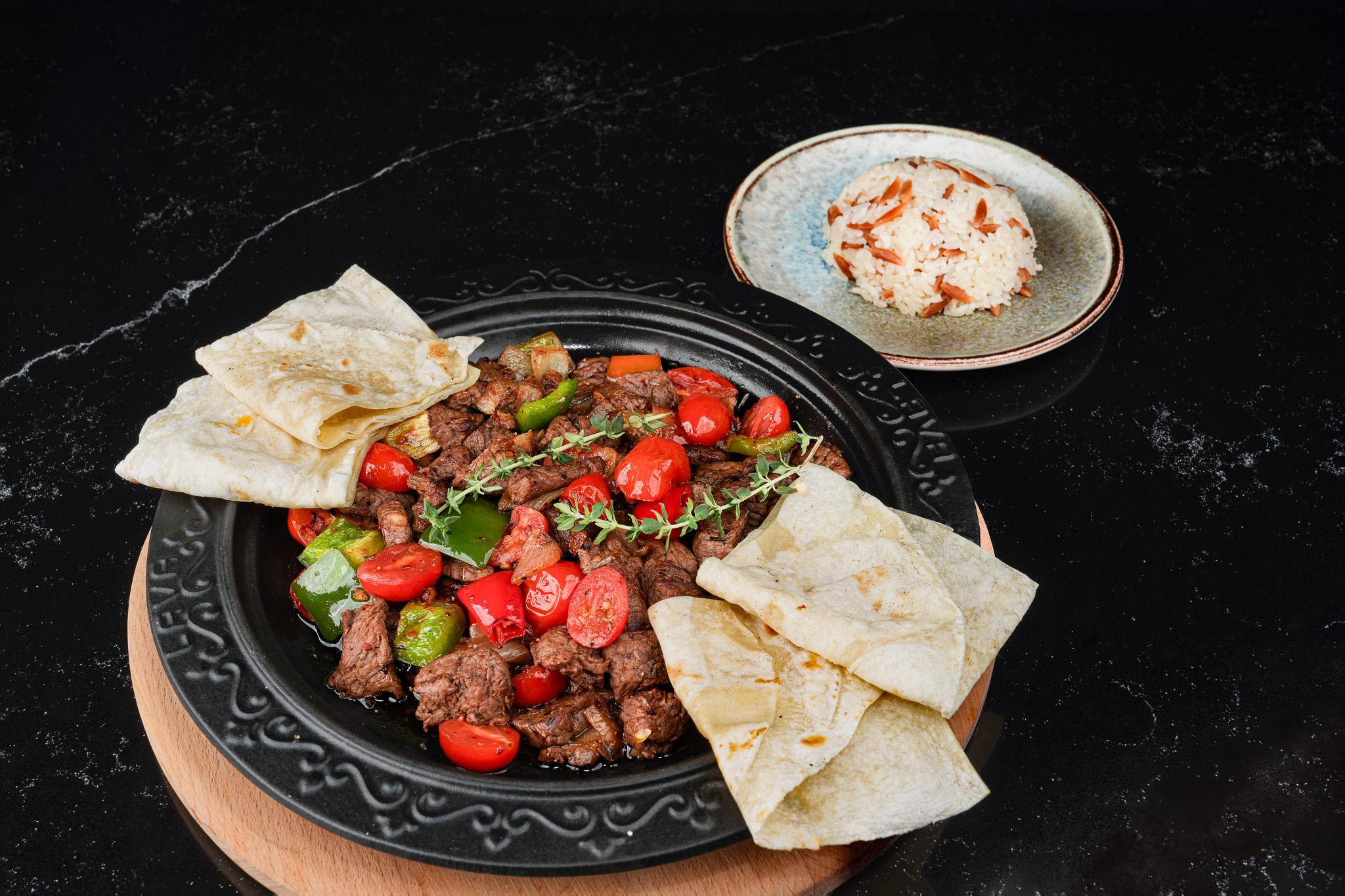 Turkish grill and meze plate from Pera