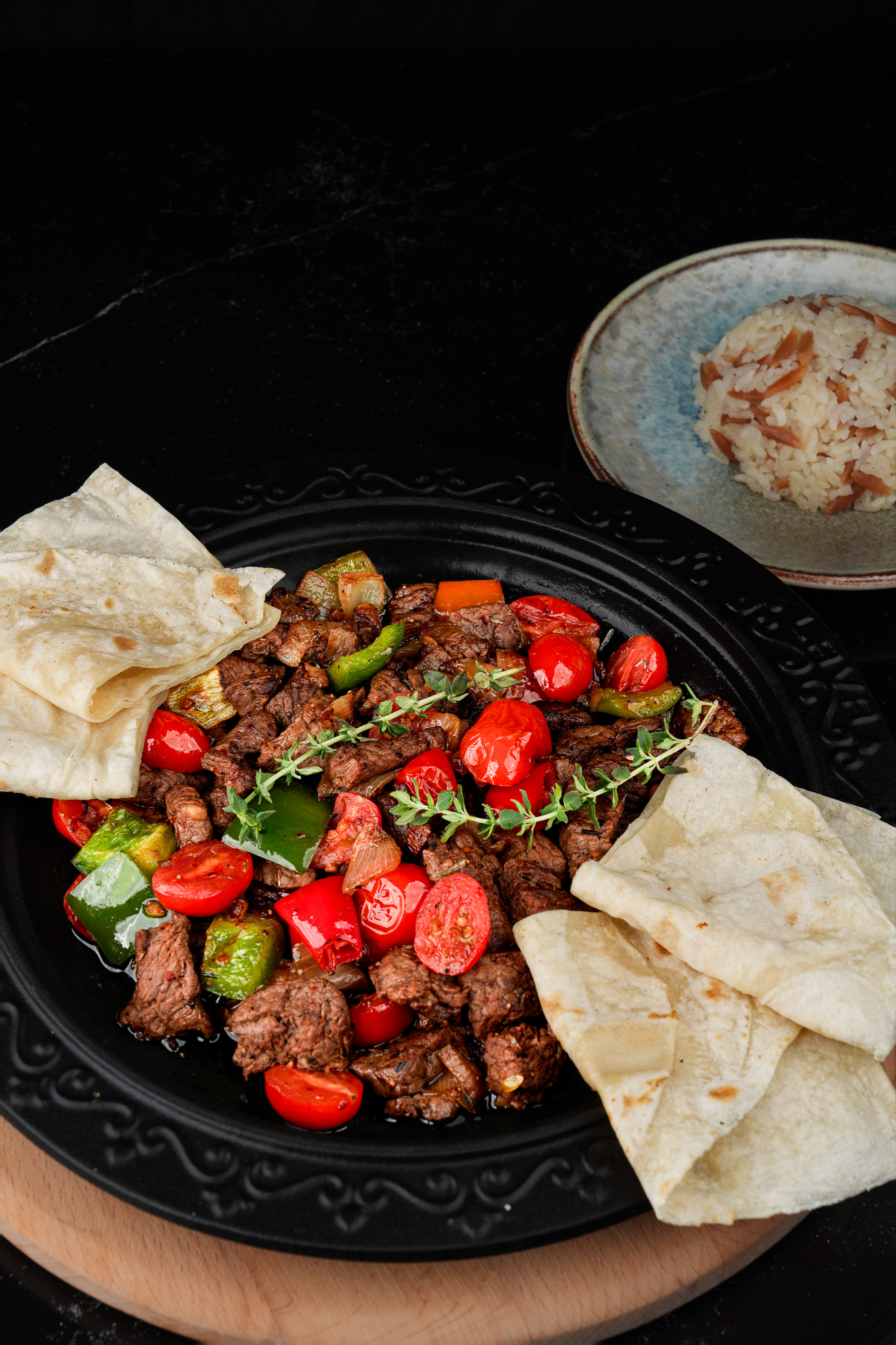 Turkish grill and meze plate from Pera