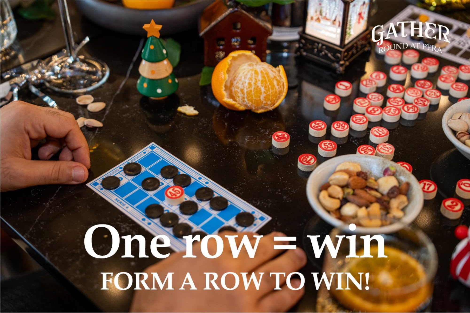 One row equals win - form a row to win